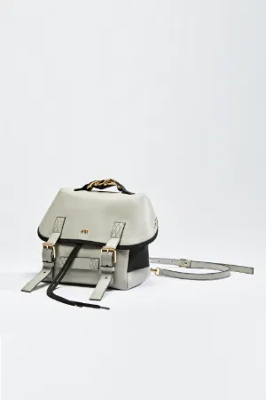 slouchy logo backpack