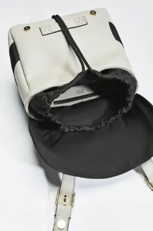 slouchy logo backpack