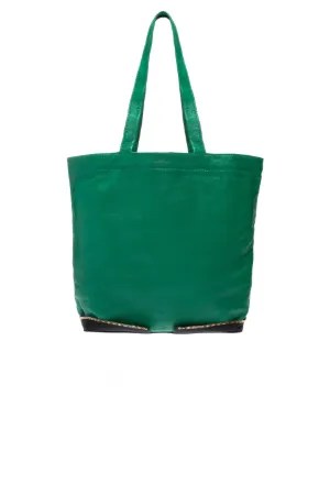 small leather shopper