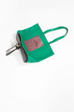 small leather shopper