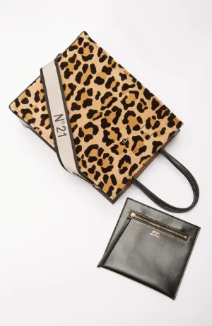Small Leopard-Print Shopper