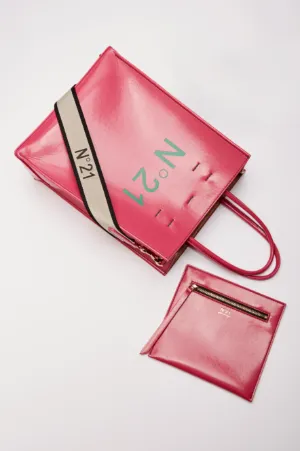 Small Logo-Print Shopper