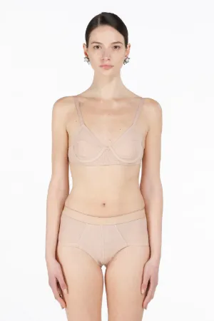 Stretch-Mesh Underwired Bra