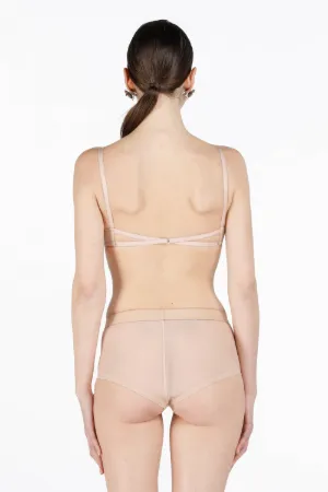 Stretch-Mesh Underwired Bra