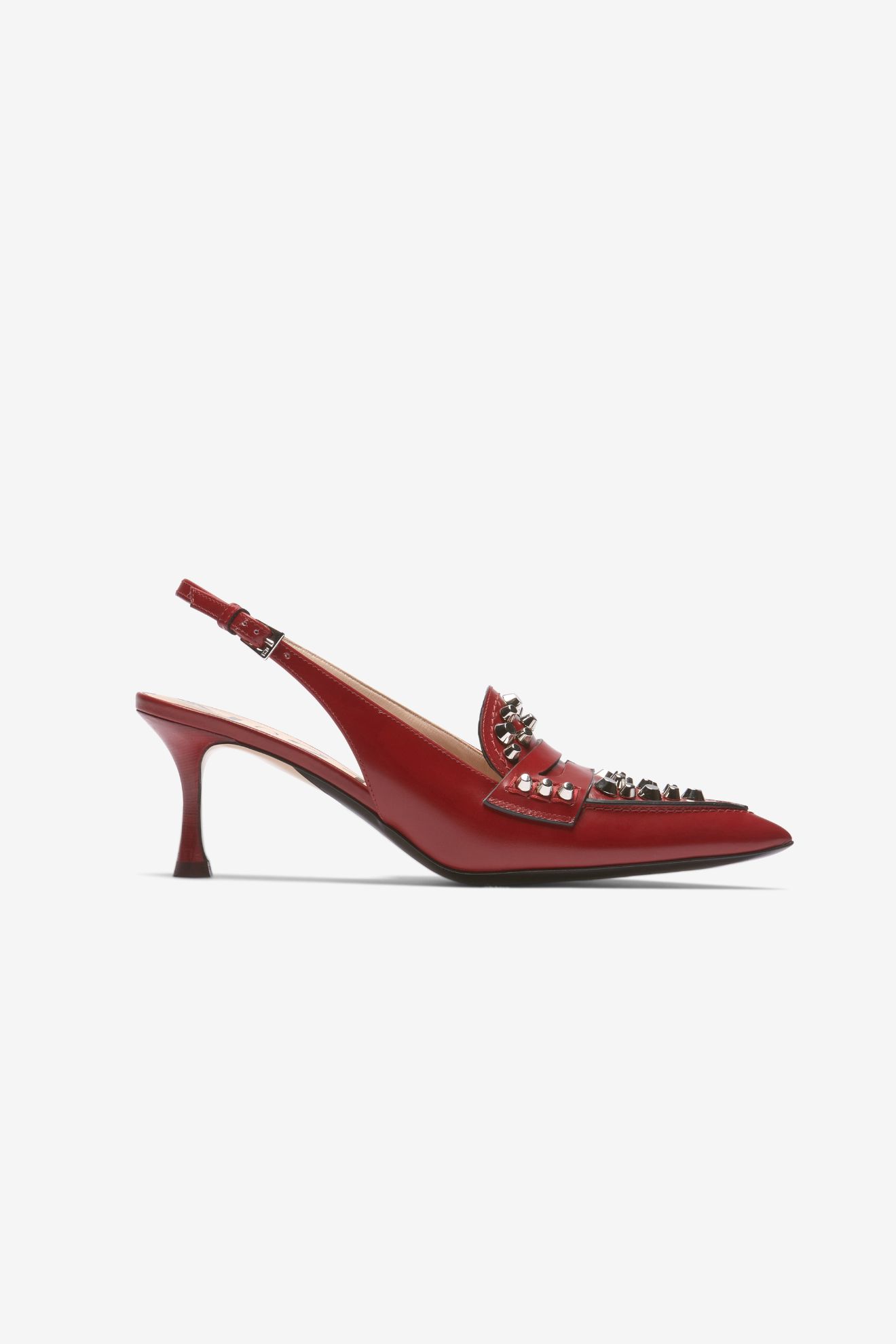 Studded 2024 slingback heels