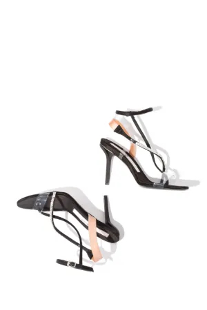 Swarovski crystal-embellished sandals