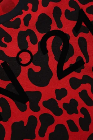 T-shirt Teen con stampa animalier