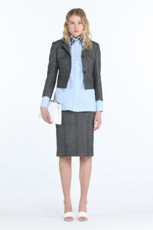Tailored Pencil Skirt