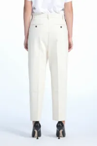 tailored straight leg trousers