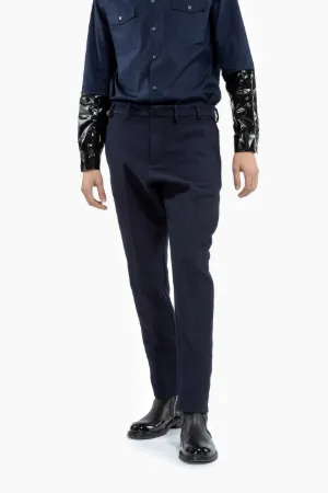 Tailored twill trousers