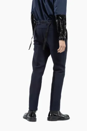 Tailored twill trousers