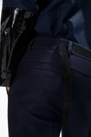 Tailored twill trousers