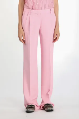 tailored wide-leg trousers