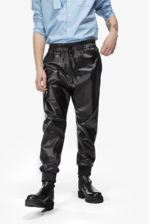 tapered-fit track pants