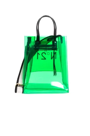 transparent mini shopper