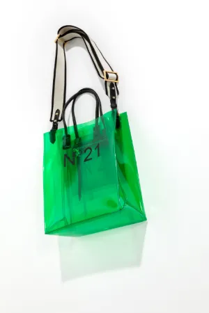 transparent mini shopper