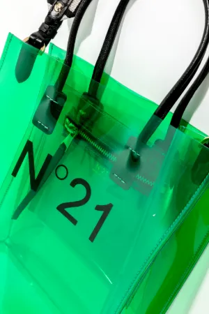 transparent mini shopper