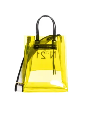 transparent mini shopper