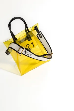 transparent mini shopper