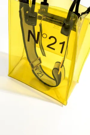 transparent mini shopper