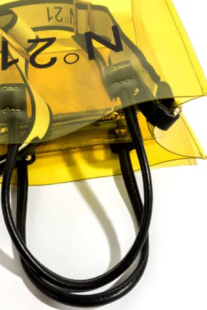 transparent mini shopper
