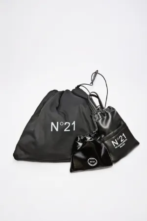 Tris Logo-Print Drawstring Bag