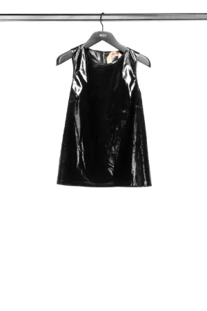 vinyl-effect top