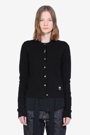 Wool Cardigan in black N 21 Official Online Store