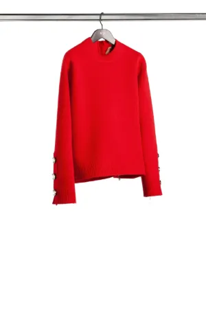 Zip-Back Sweater
