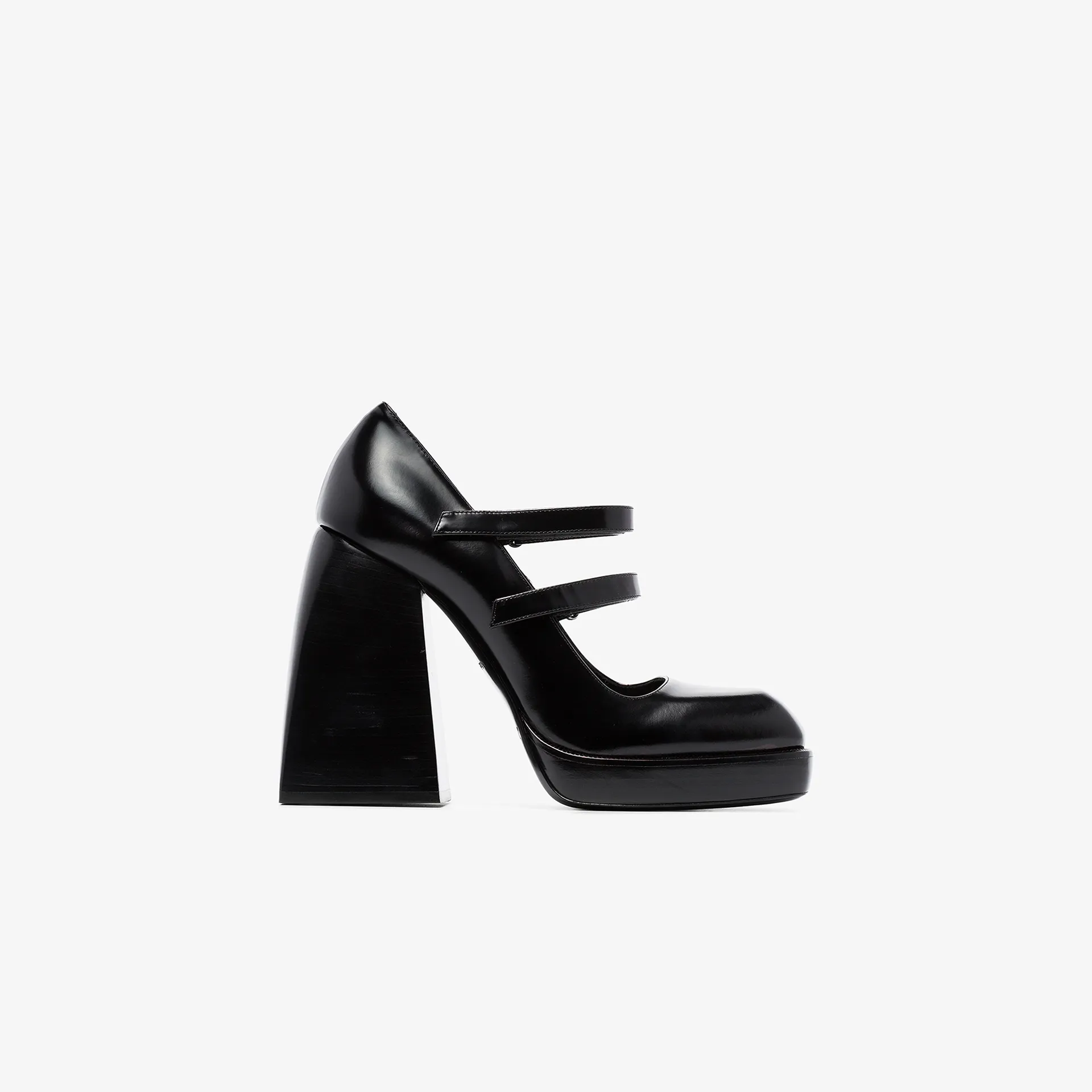 leather mary jane pumps