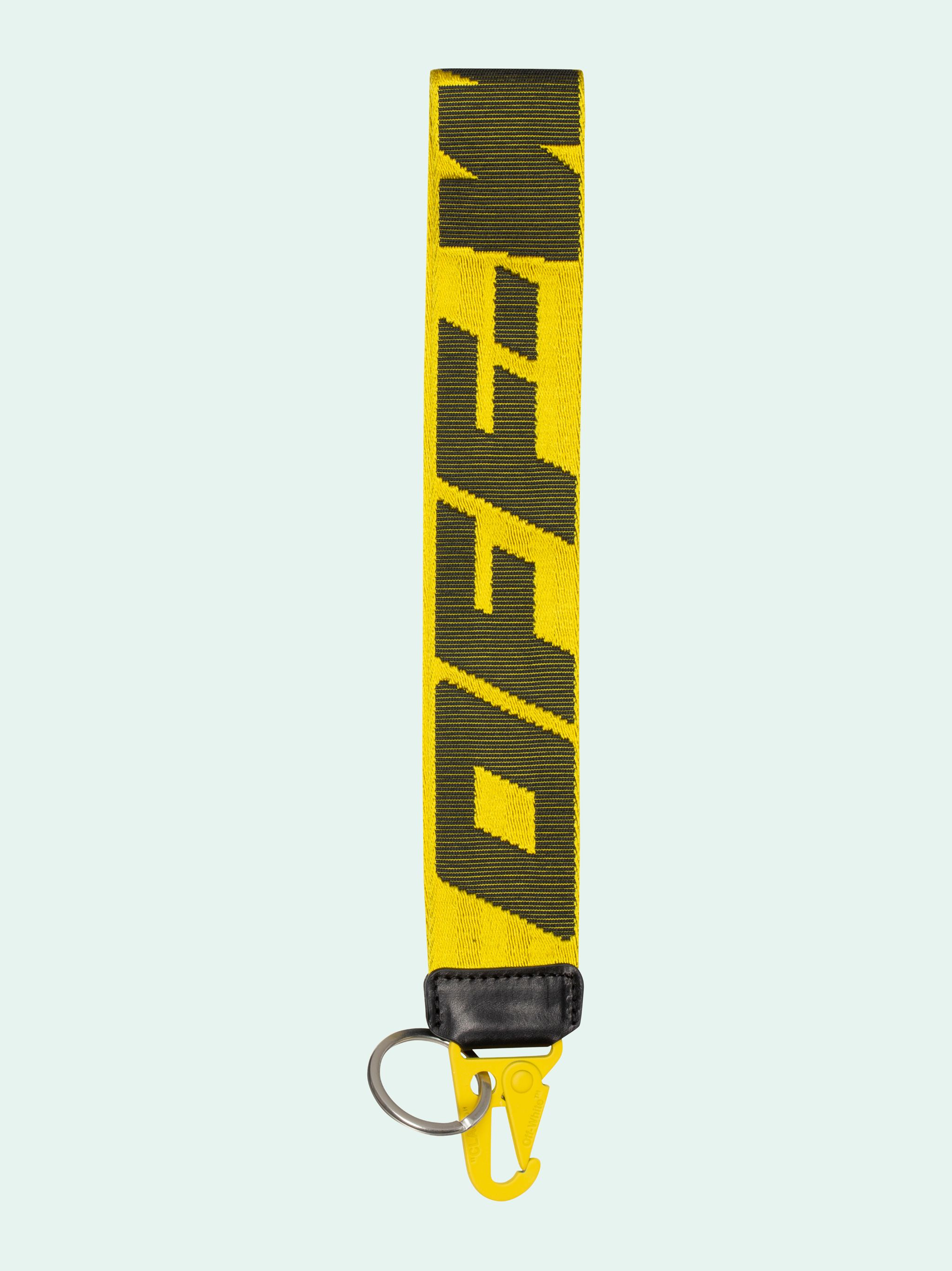 off white lanyard for keys