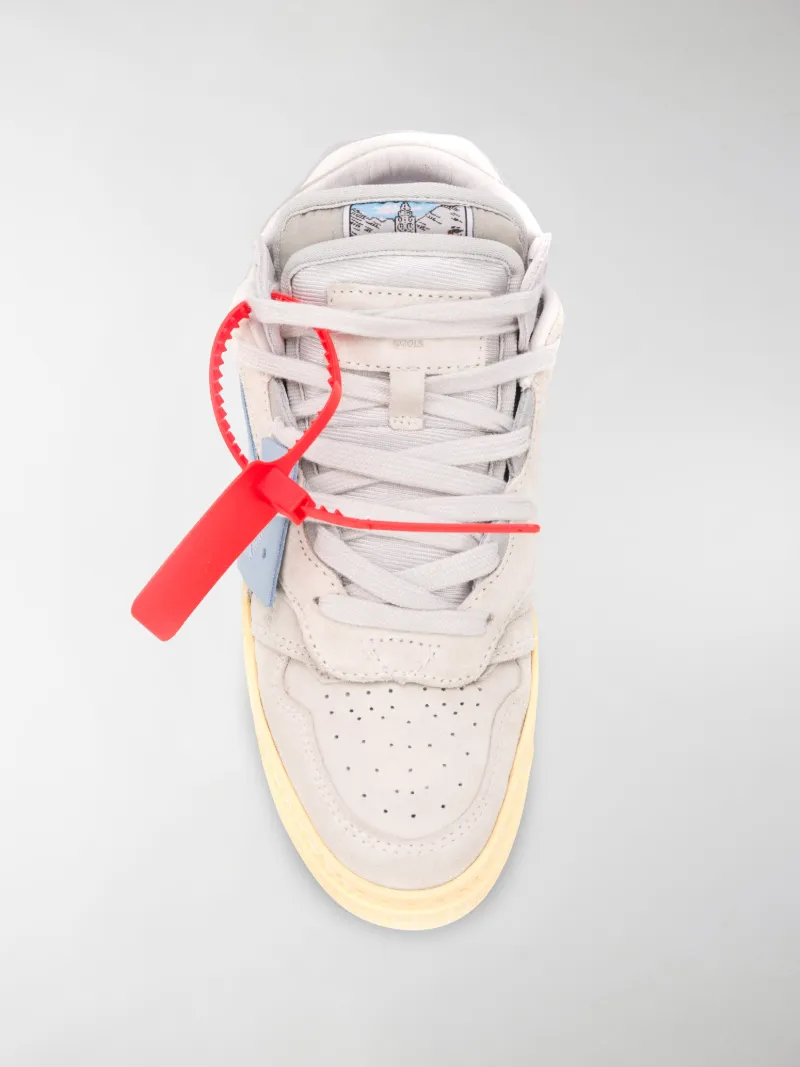 off white low top white