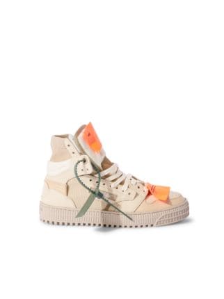 Off-White 3.0 Off Court Leather - Male - Cotton/Calf Leather/PolyamidePolyesterSpandex/ElastaneRubber - 40 - White