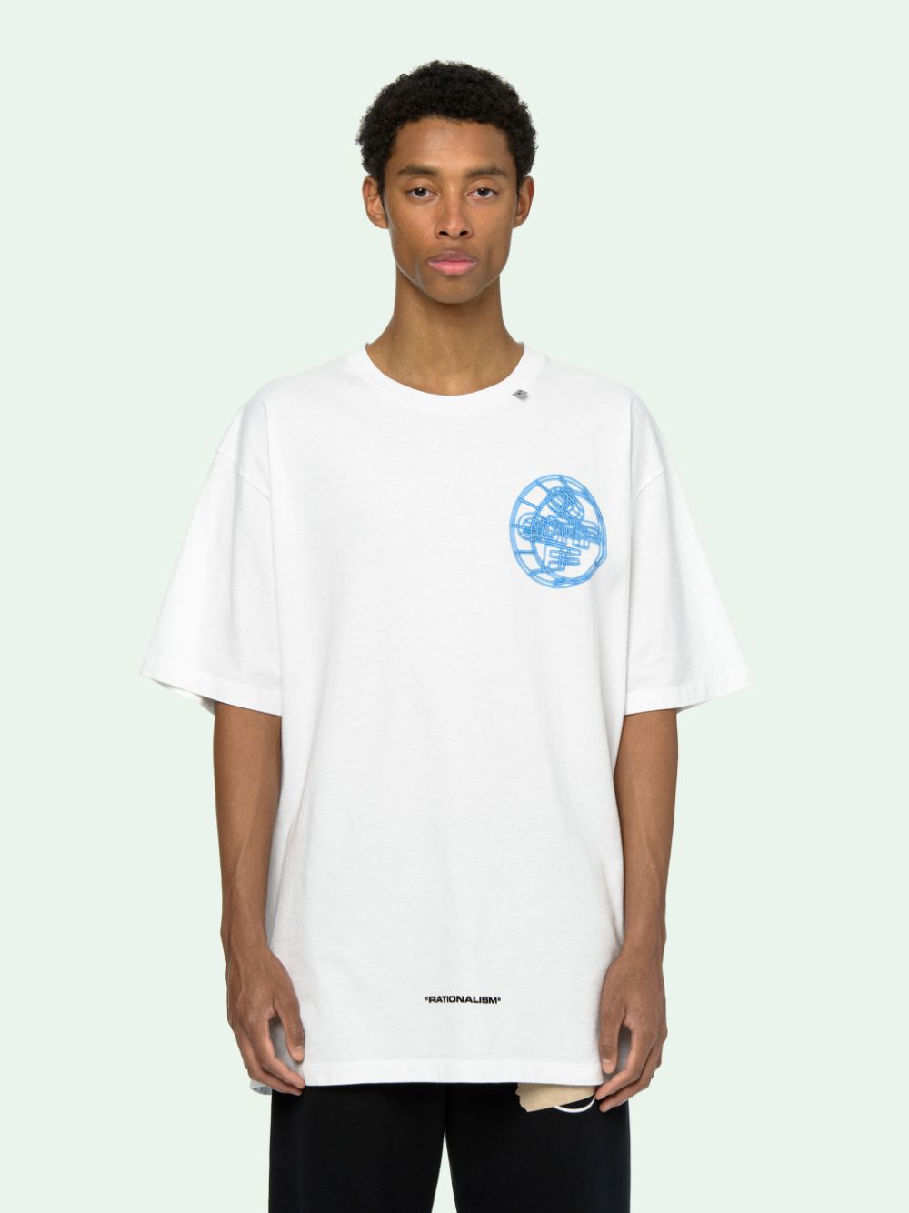 off white 3d tee