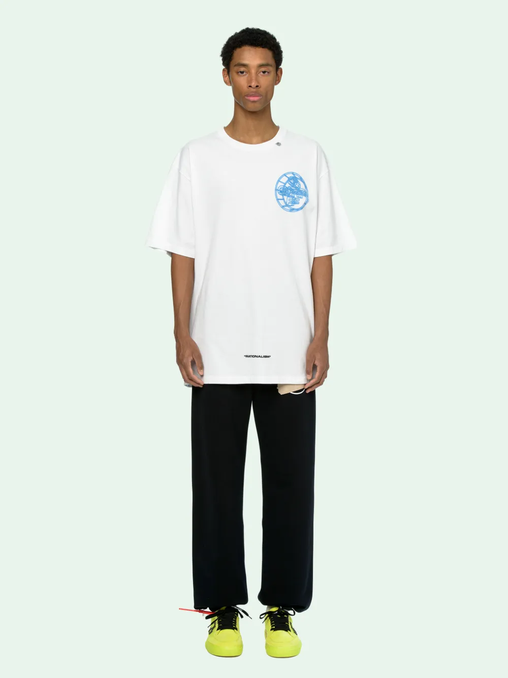 Off white t shirt 3d hotsell