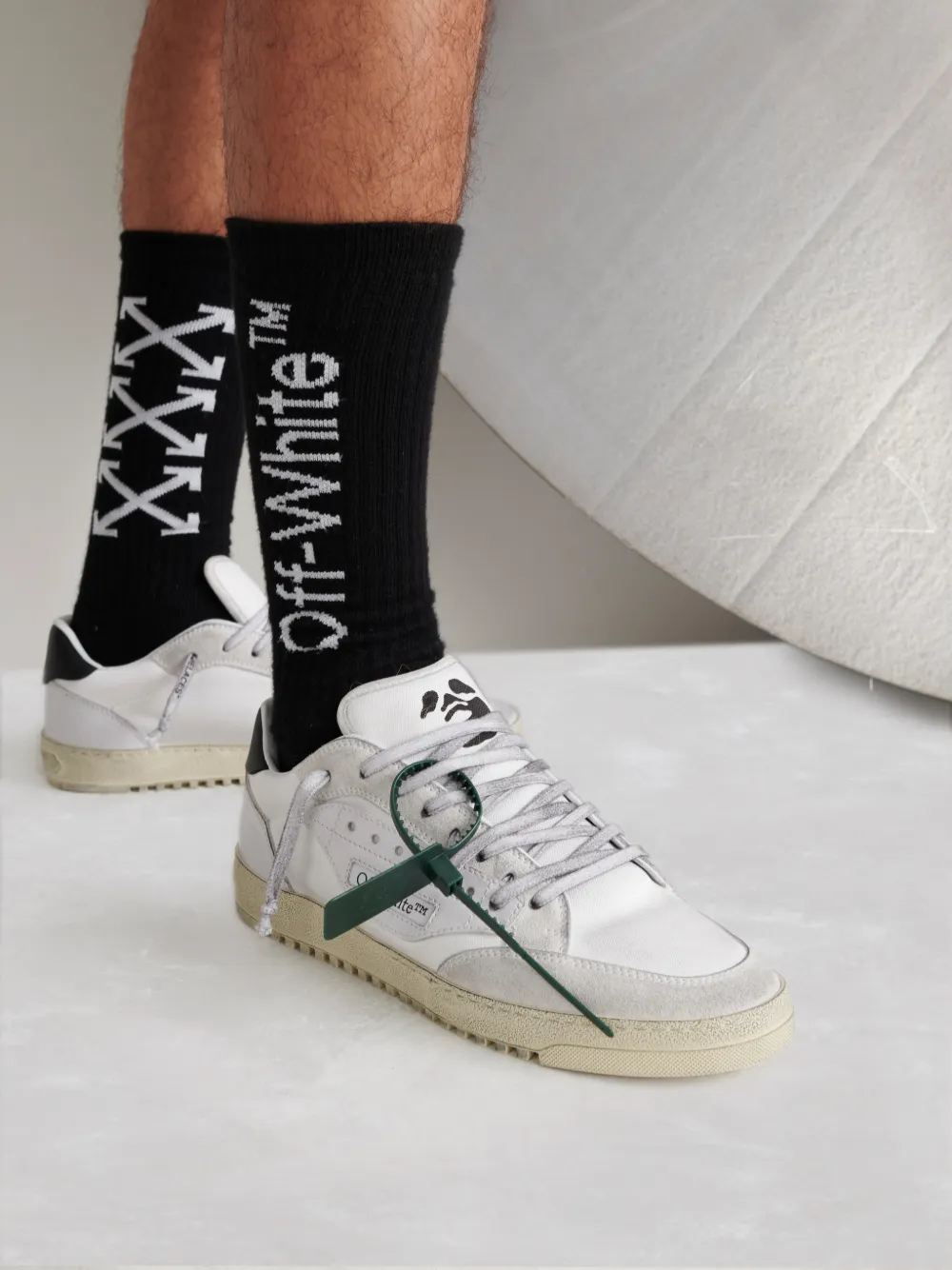 Off white sock outlet sneakers