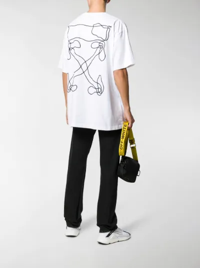 off white abstract arrows t shirt