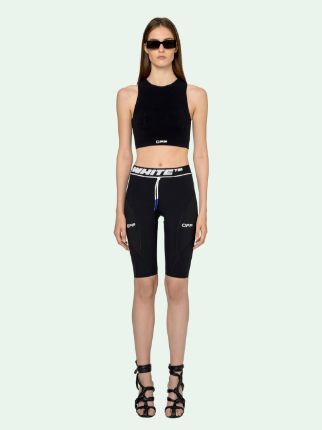 Off white best sale cycling shorts