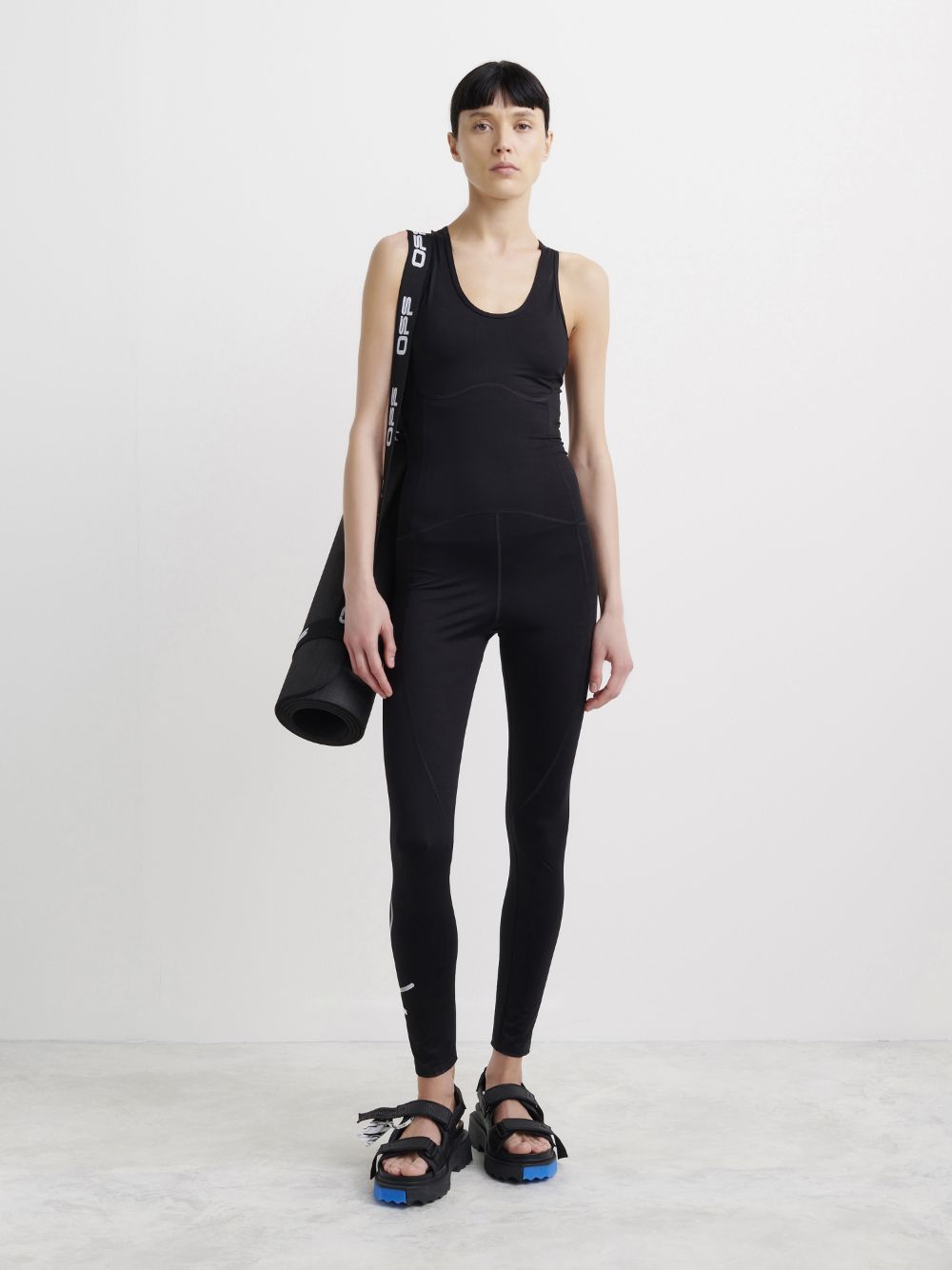 Active Logo fitted jumpsuit