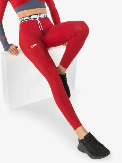 off white active leggings