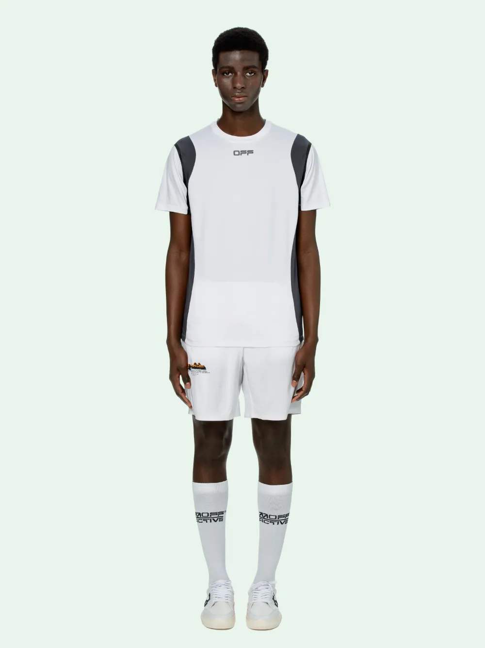 off white football top