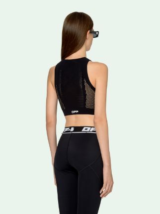 Off white 2025 active crop top