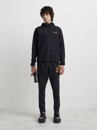 Active Tech Fleece Hoodie in black Off White Official CY