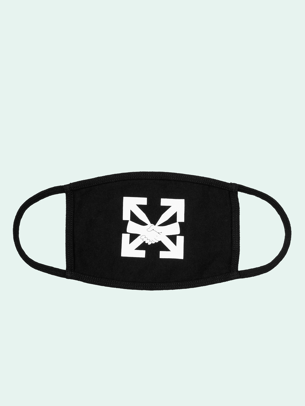 AGREEMENT MASK BLACK WHITE secondary image