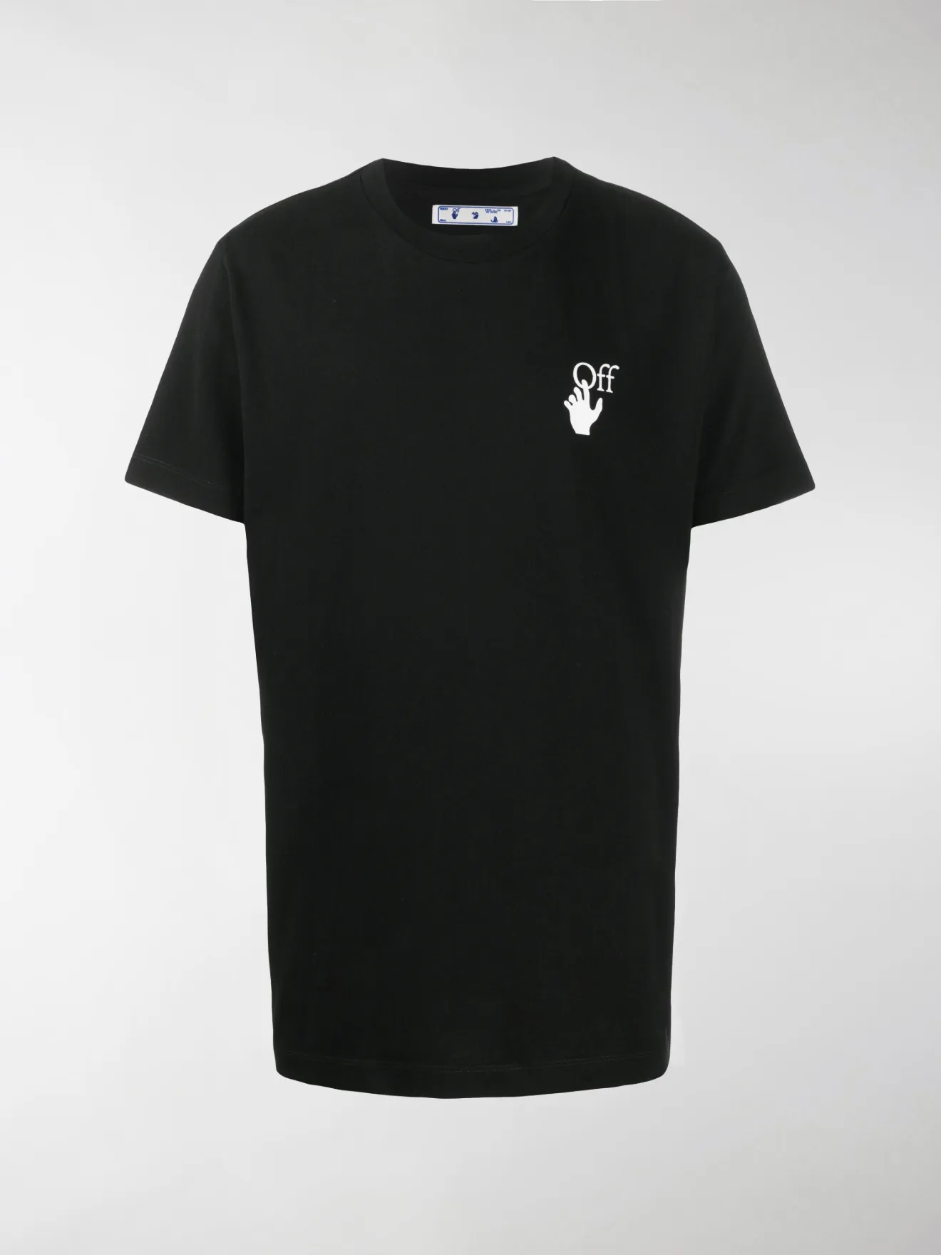 Off-White Agreement print T-shirt black 