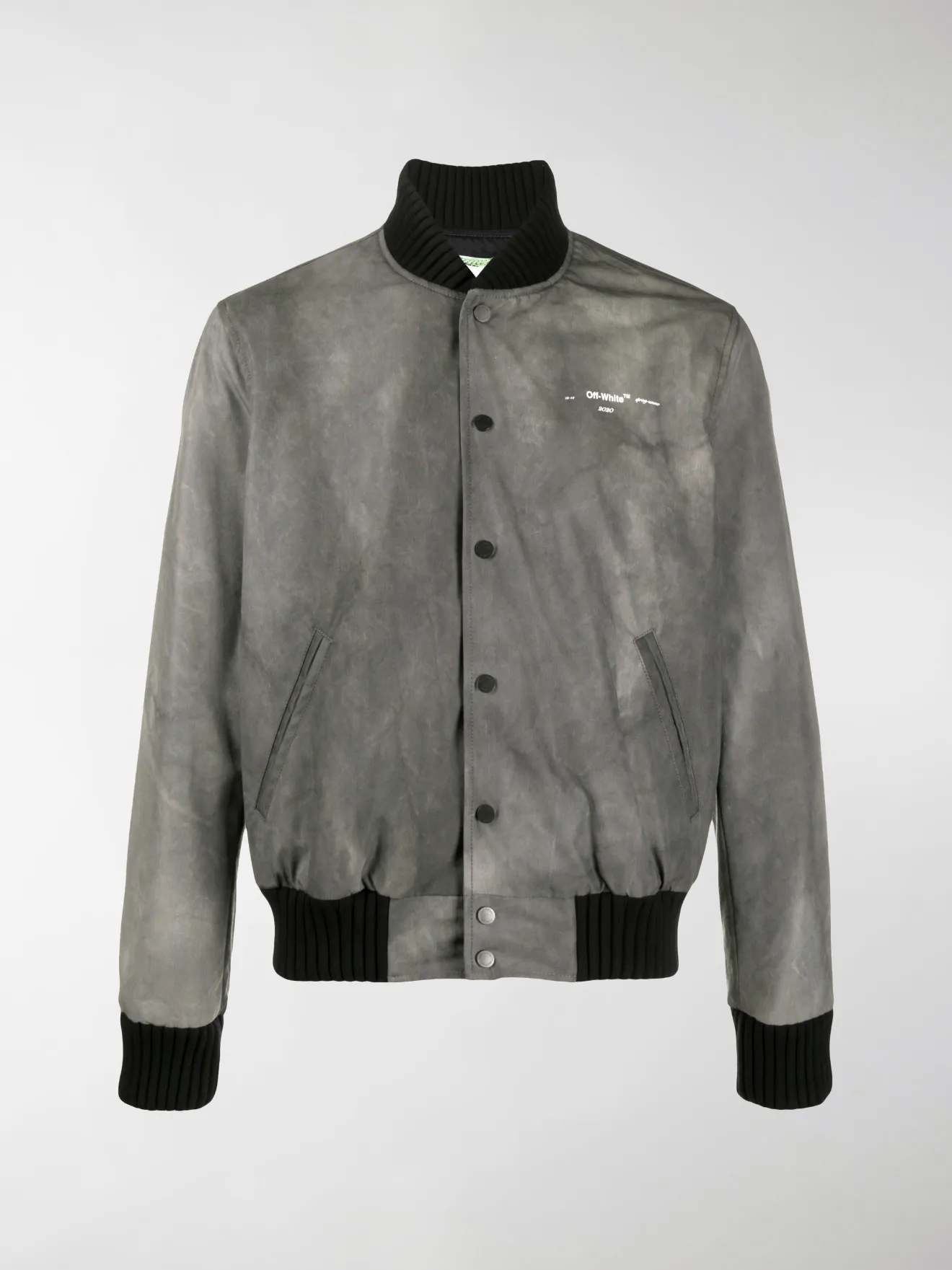 off white airport tape denim jacket