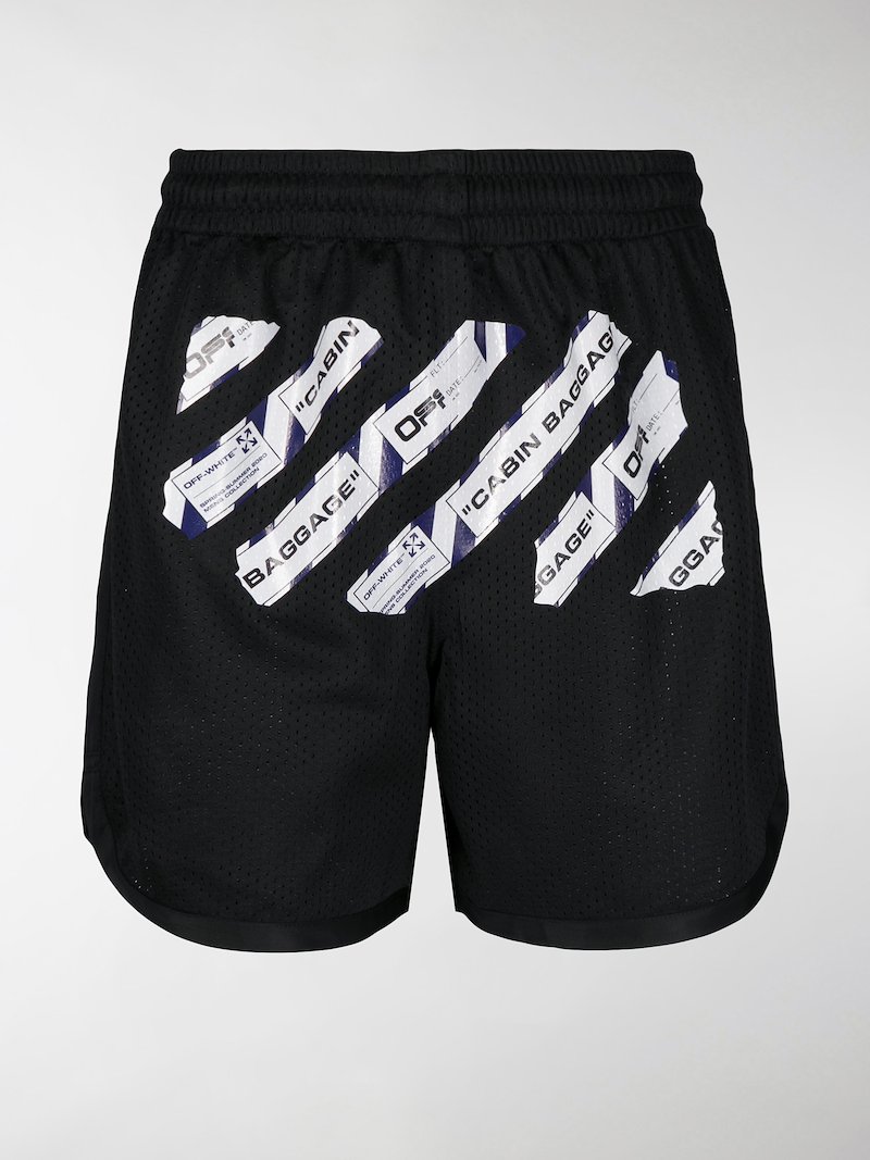 umbro off white shorts