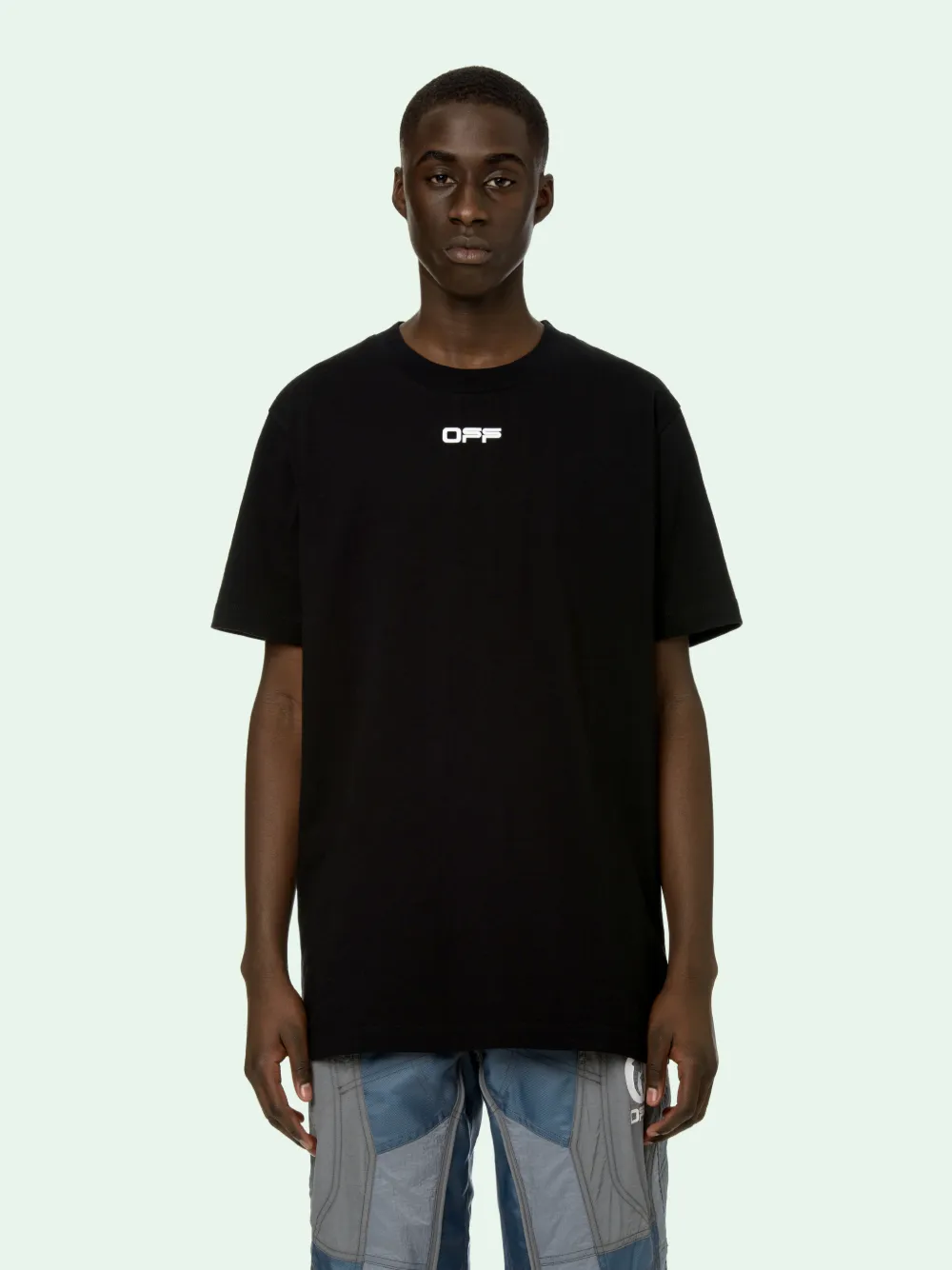 tape off white shirt