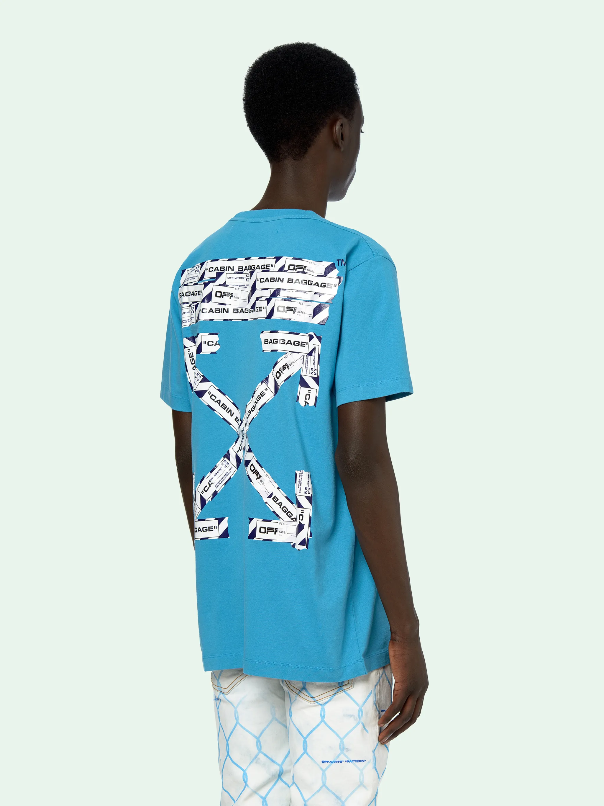 off white t shirt tape