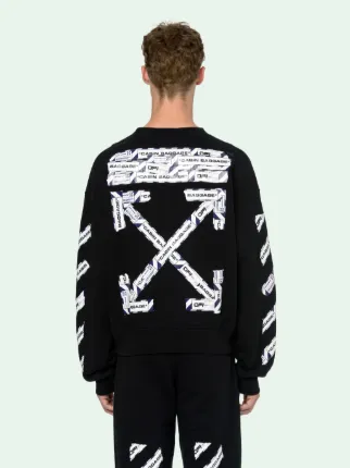 Off white hoodie airport tape sale